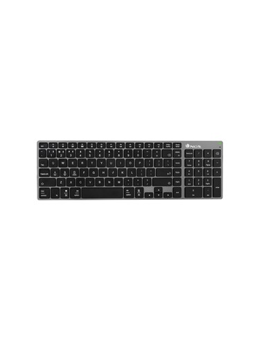 NGS Fortune-BT Teclado Multidispositivo Inalambrico USB Bluetooth - Portugues - Silencioso - Teclas X-Type - Bateria