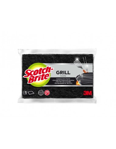 Scotch-Brite Estropajo para Parrillas - Color Negro