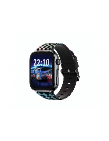 Savefamily Reloj Inteligente Infantil SaveWatch Plus 2 - Pantalla Amoled - Carcasa Negra - Correa Silicona Loop