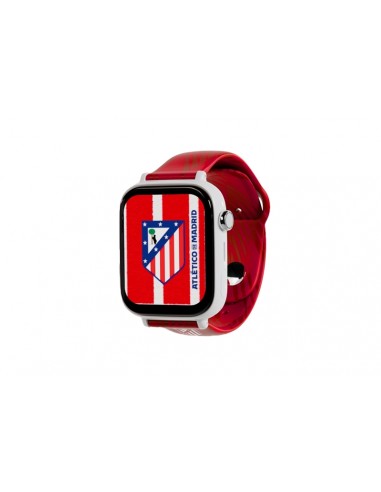 Savefamily Reloj Inteligente Infantil Savewatch Plus Edicion Atletico de Madrid con GPS y Llamada - Correa Silicona Roja