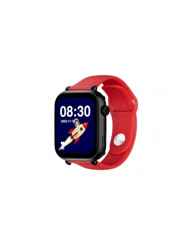Savefamily Reloj Inteligente Infantil SaveWatch Plus con GPS y Llamada - IP67 - Boton SOS - Carcasa Negra - Correa Silicona