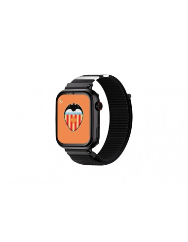 Savefamily Reloj Inteligente Infantil Savewatch Plus Edicion Valencia C.F. con GPS y Llamada - Correa Tela Negra