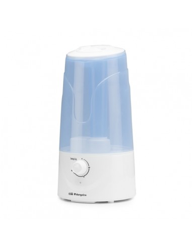 Orbegozo HU 2032 Humidificador Ultrasonico de 300mL h - Potencia 25W - Deposito de 3L - Purifica y Neutraliza Malos Olores -