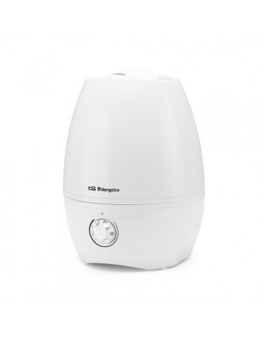 Orbegozo HU 2055 Humidificador 350mL h - Potencia 30W - Deposito de 5L - Purifica y Neutraliza Malos Olores - Ajustable