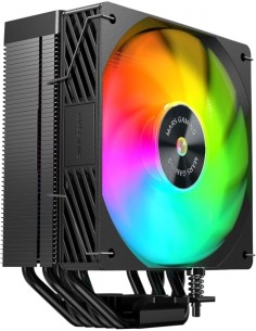 Mars Gaming MCPU-X5ARGB Disipador CPU con 280W de Potencia - Ventilador PWM de 120mm - Iluminacion ARGB - 5 Heatpipes HCT -
