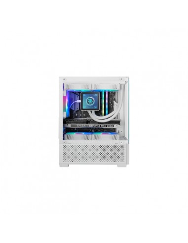 Mars Gaming MC-SE2 Caja Torre ATX - Ventilador de 120mm FRGB Integrado - Cristal Templado sin Marco - Doble Camara - 5