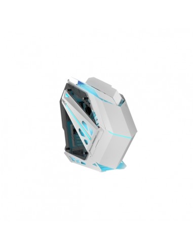Mars Gaming MC-TITAN Caja Torre ATX - Ventanas Laterales de Cristal Templado - Iluminacion ARGB - Hub de Iluminacion con