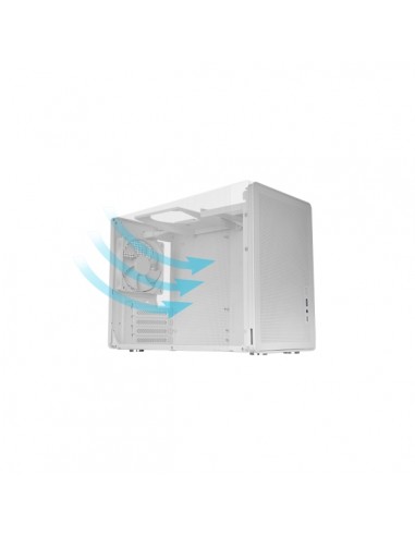 Mars Gaming MC-XPRO Minitorre Ultracompacta - Soporte MicroATX Mini-ITX - Rejilla de Refrigeracion 360Â° - Ventilador