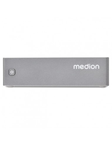Medion S06e MD35340 Mini Ordenador Intel N100 - HDMI-DisplayPort-USB3.2-USB-C-RJ-45-WIFI6-Bluetooth - Color Gris