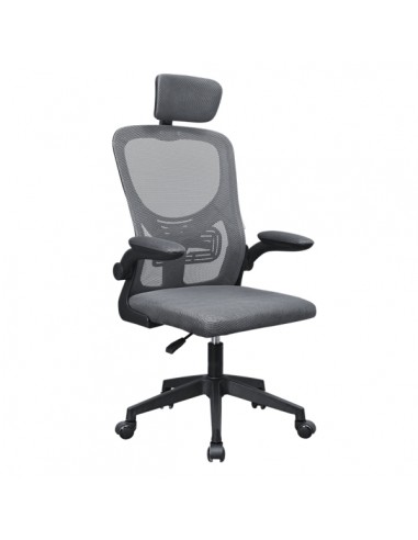 Mars Gaming MGC-ERGOPLUS Silla de Oficina Ergonomica - Reposacabezas-Soporte Lumbar y Reposabrazos Ajustable - Malla