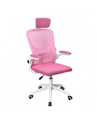 Mars Gaming MGC-ERGOPLUS Silla de Oficina Ergonomica - Reposacabezas-Soporte Lumbar y Reposabrazos Ajustable - Malla