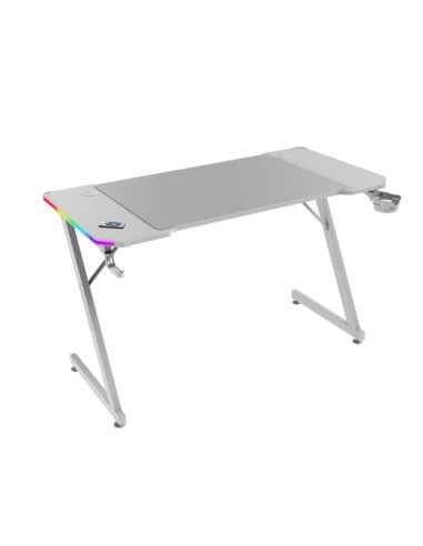 Mars Gaming MGD-X120RGB Mesa Gaming - Iluminacion ARGB con Mando - Soportes Auriculares y Bebidas - Alfombrilla XXL -