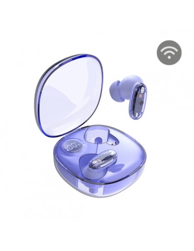 Mars Gaming MHIB2 Auriculares Bluetooth 5.4 - Microfono Integrado - Autonomia hasta 7h - Indicador LED - Semitransparente -