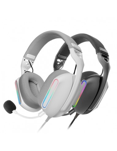 Mars Gaming MH-PRO Auriculares Gaming - Cable de 180cm - Almohadillas Air Transpirables - Controles Integrados - Microfono