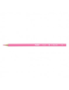 Milan Unicolor Lapices de Color Rosa - Triangular - Color Rosa