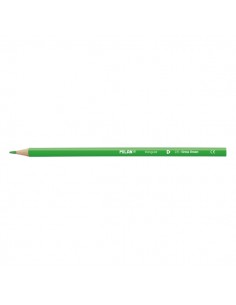 Milan Unicolor Lapices de Color Verde Claro - Triangular - Color Verde Claro