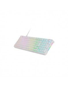 Mars Gaming MKPRO Teclado Completo Hibrido H-Mech - Switch SKN Azul - Disposicion QWERTY ES - Iluminacion RGB Chroma -