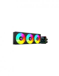 Mars Gaming ML-LCDPRO360 Kit de Refrigeracion Liquida - Potencia 600W - Pantalla LCD 2.8" - Bomba Opti-Chamber - Iluminacion