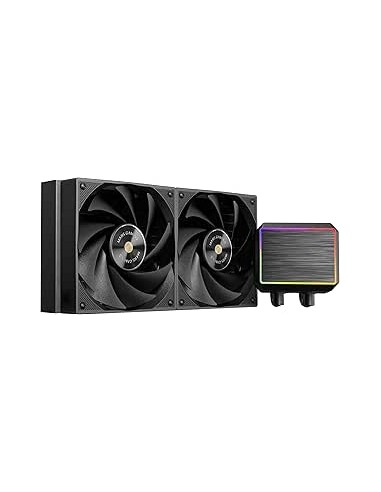 Mars Gaming ML-PROII240 Kit de Refrigeracion Liquida - Potencia 450W - Iluminacion FRGB - Bomba Opti-Chamber - Color Negro
