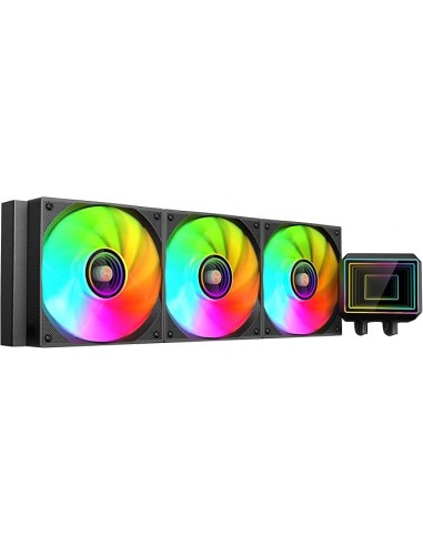Mars Gaming ML-TWO360 Kit de Refrigeracion Liquida - Potencia 600W - Iluminacion ARGB Infinity Mirror - Bomba Opti-Chamber -
