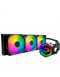 Cooler Master Masterliquid 360 Core II Lite ARGB Kit de Refrigeracion Liquida - Ventiladores Preinstalados - Tubos de 400mm -