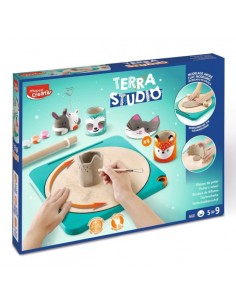 Maped Terra Studio Taller de Ceramica - Kit Infantil Completo y Facil de Usar - Para NiÃ±os a partir de 5 AÃ±os