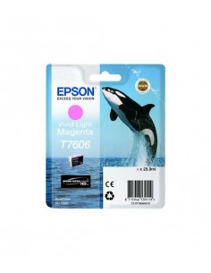 Epson T7606 Magenta Light Cartucho de Tinta Original - C13T76064010