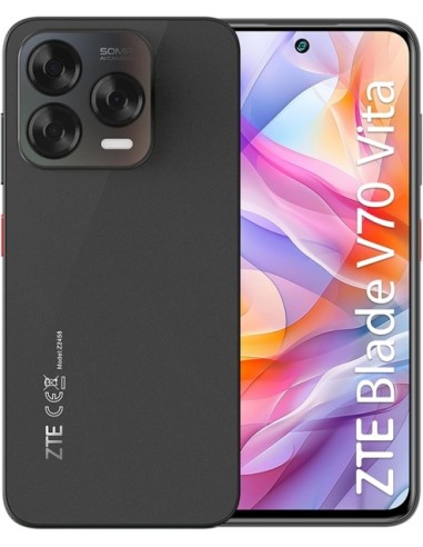 ZTE Blade V70 Vita Smartphone Pantalla 6 7" - 8 12 GB RAM - 256 GB - 90 Hz - Camara 50 MP --Bateria 5000 mAh - Color Gris