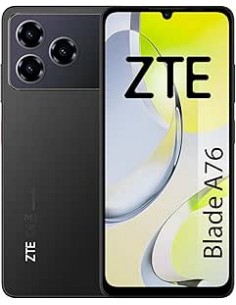 ZTE Blade A76 Smartphone Pantalla 6 75" - 4 8 GB RAM - 128 GB - 90 Hz - Camara 50 MP --Bateria 5000 mAh - Color Negro