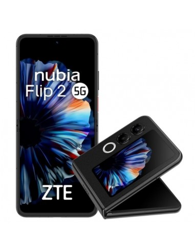 ZTE Nubia Flip 2 5G Smartphone Plegable Pantalla 6 9" - 8 12Gb RAM - 256 GB - Camara 50 MP - 120 Hz - Color Negro