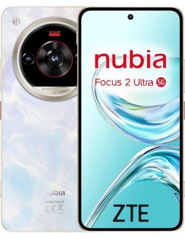 ZTE Nubia Focus 2 Ultra 5G Smartphone Pantalla 6 8" - 8 12 GB RAM - 512 GB - 120 Hz- Bateria 5000 mAh - Color Blanco