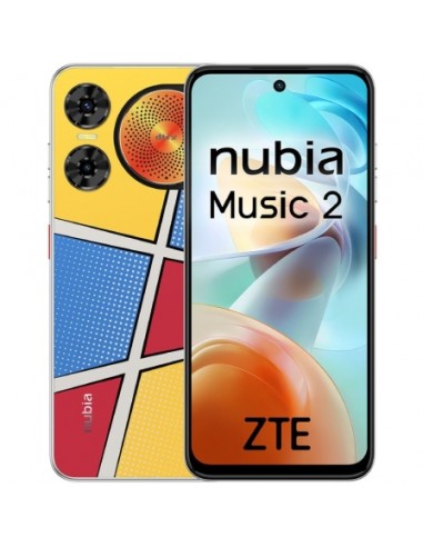 ZTE Nubia Music 2 5G Smartphone Pantalla 6 7" - 4 4 GB RAM - 128 GB - 120 Hz- Bateria 5000 mAh - Color Pop Art
