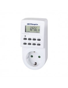 Orbegozo PG 20 Programador Digital Semanal - Potencia hasta 3600W - Funcion Aleatoria - Uso Facil e Intuitivo - Intervalo