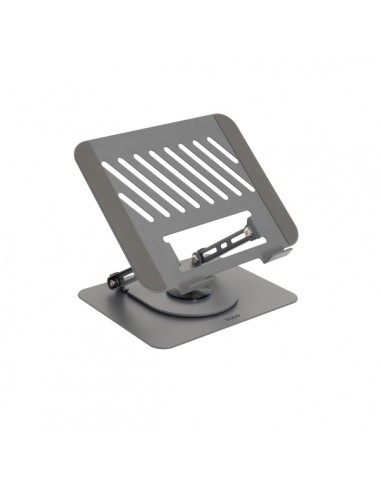 Tooq PH-DAFNE-G Soporte de Sobremesa para Portatil - De 11" a 17" - Acero - Rotacion 360 - Plegable y Portatil - Estable y