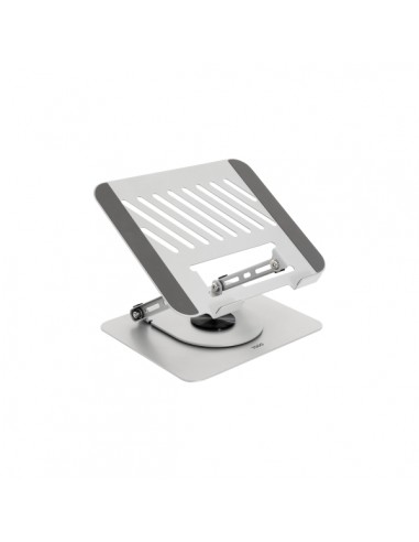 Tooq PH-DAFNE-S Soporte de Sobremesa para Portatil - De 11" a 17" - Acero - Rotacion 360 - Plegable y Portatil - Estable y