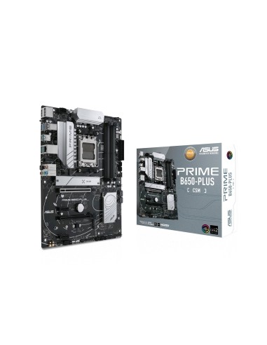 Asus Prime B650-PLUS-CSM Placa Base AMD5 4x DDR5 - HDMI-M.2-PCIe 4.0-4x Sata III-USB 2.0-3.2-DisplayPort-Factor ATX