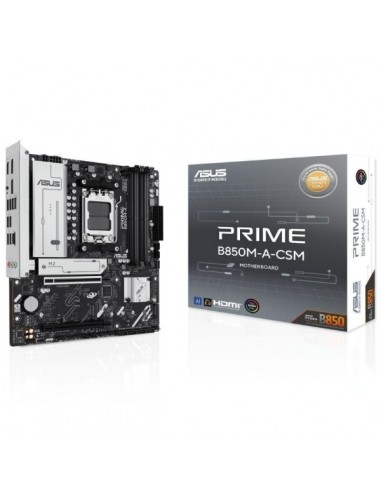 Asus Prime B850M-A-CSM Placa Base AM5 - 4x DDR5-3x M2-4x Sata III-PCIe 3.0-4.0-USB 2.0-3.2-USB-C-RJ-45-HDMI