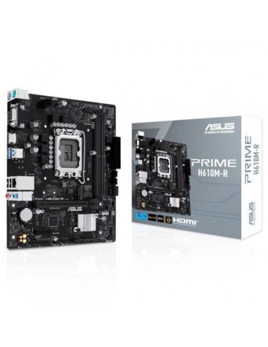 Asus Prime H610M-R-SI Placa Base Intel1700 2x DDR5 - HDMI-M.2-PCIe4.0-4x Sata III-USB 3.2-MicroATX