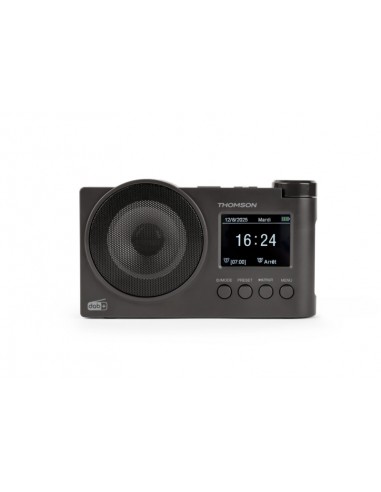 Thomson Radio FM DAB-con Altavoz Bluetooth - 30 Memorias DAB-y 30 Memorias FM - Actualizacion Automatica de Emisoras -