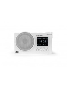 Thomson Radio FM DAB-con Altavoz Bluetooth - 30 Memorias DAB-y 30 Memorias FM - Actualizacion Automatica de Emisoras -