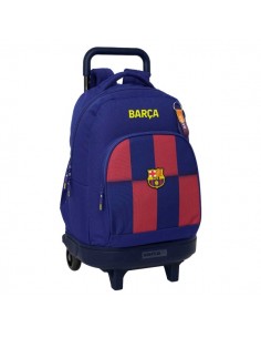 Safta Real Madrid Compact Mochila con Carro Integrado - Portabotellas - Extraible para Limpieza - Carro de PP-Acero y PVC -