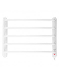 Orbegozo TH 8002 Toallero Electrico - Potencia 90W - Luz de Encendido - Tornillos para Montaje Incluidos - 45x60x9.5cm -