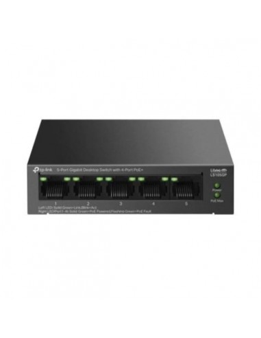 TP-Link TL-LS105GP Switch 5 Puertos 10 100 1000Mbps - POE