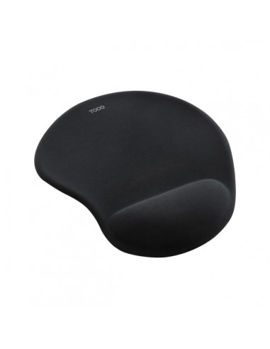 Tooq TQMP1001-B Alfombrilla Raton Ergonomica - ReposamuÃ±ecas de Gel - Superficie Suave-Elastica-Transpirable y