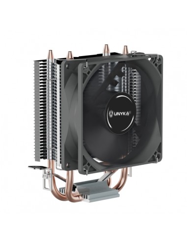 Unykach Unycool H20 Disipador CPU - Multisocket Universal - Ventilador 90mm - Color Negro