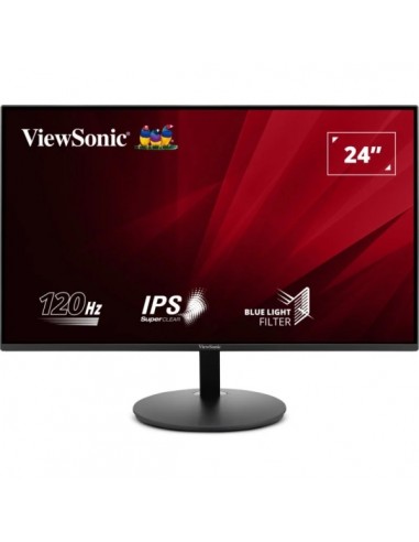 Viewsonic Monitor 23.8" LED IPS FullHD 120Hz - Respuesta 5ms - HDMI - VESA 75x75mm - Color Negro