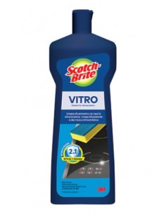 Scotch-Brite Vitro Rejuvenecedor para Placas de Vidrio 250ml - Color Amarillo
