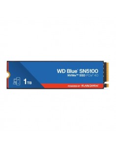 WD Blue SN5100 Disco Duro Solido SSD 1TB M2 PCI Express 4.0 NVMe Gen4 3D NAND
