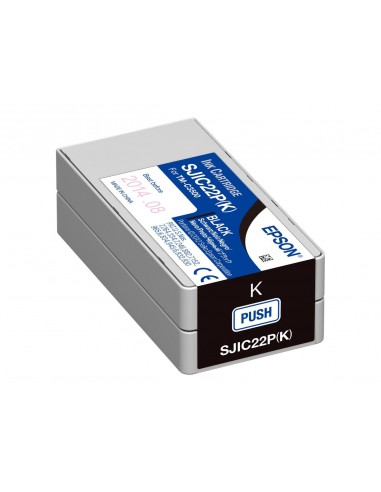Epson SJIC22P Negro Cartucho de Tinta Original - C33S020601 SJIC22P(K)