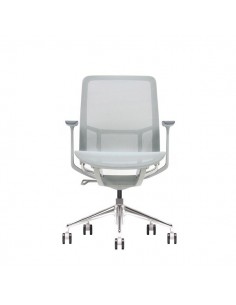 Cromad Gama Sense Elegance Silla de Oficina - Piston de Gas de Grado 4 - Respaldo Ergonomico - Malla Elastica 3D Transpirable